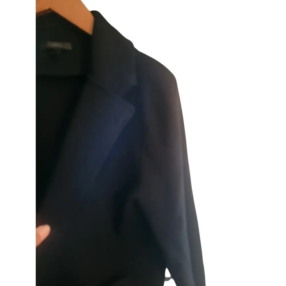 J crew Merino wool black jacket sweater medium m